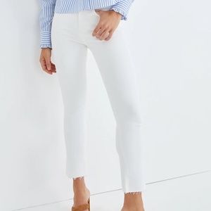 Veronica Beard Kick Flare White Jeans size 27